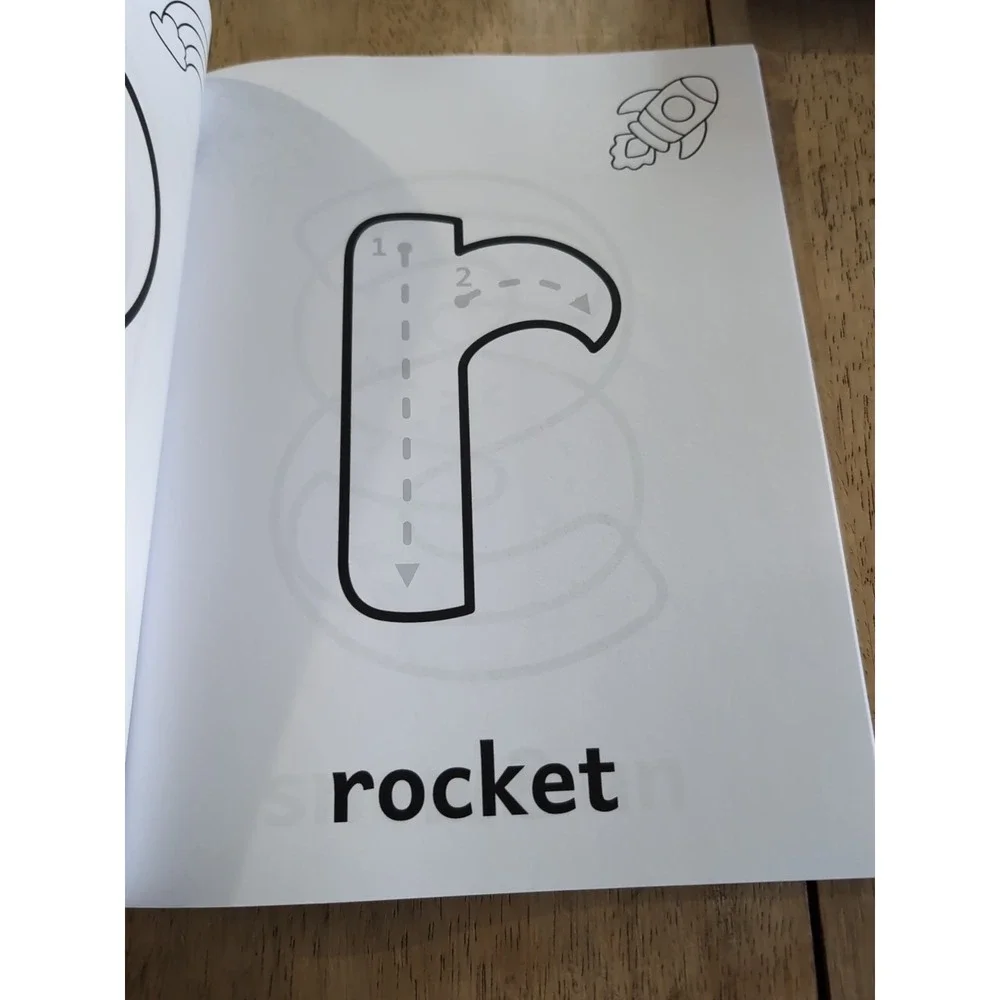 Large ABC Letters, Number & Shape Tracing: Jumbo Tracing Book‎ For Toddlers